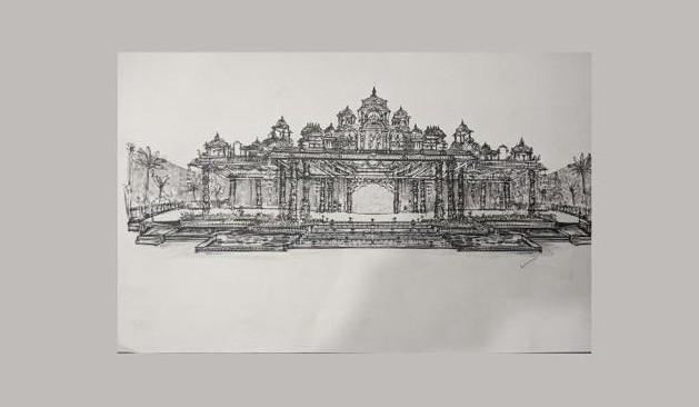 Bespoke mandap design for Telugu wedding Saptapadi ritual — Shubhakruth Weddings